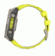 fēnix 8 – 51 mm, Solar, Sapphire Sapphire, Titanium with Amp yellow/graphite silicone band - 010-02907-21 - Garmin